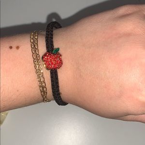 Apple teacher bracelet